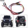 cvking RC Front Rear Lamp Group Compatible with Kyosho for Mini-Z 4X4 for Wrangler for Unlimited 1/24 RC Crawler Car Front & Rear Light Headl Front Light Taillight view 4