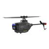 Goekhyrani Remote Control Helicopter Model, C127AI Scout Drone Model 2.4G RC 4CH Single-Rotor Brushless Helicopter Model Without Aileron, Flight for Beginners (RTF Version/Black) view 2