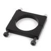 2pcs Black 8/10/12/14/16/20/25/30mm CNC Aluminium Tube Clamp Motor Mount Fixture Clip Holder for Multi-axis Fixed-Wing Aircraft (2Pcs 10mm) view 1
