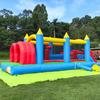 24FT Commercial Grade Inflatable Obstacle Course, (100% PVC) Bounce House for Big Kids 5-12 & Adult, with 2 Slides, (1100w Blower), Bouncy House for Backyard Outdoor Birthday Party Decor view 1