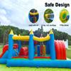 24FT Commercial Grade Inflatable Obstacle Course, (100% PVC) Bounce House for Big Kids 5-12 & Adult, with 2 Slides, (1100w Blower), Bouncy House for Backyard Outdoor Birthday Party Decor view 4