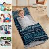 Personalized Toddler Nap Mat, Custom Name Kids Sleeping Bag, Daycare Nap Mat with Pillow and Blanket, Nap Mats for Preschool Kindergarten, Toddler Sleeping Bag Rolled Slumber Bags - Style 10 view 2