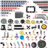 ASTEM 500+ Technical-Parts Group EV3 Building Block Parts Regular-Sized Replacement Mechanical Parts Include Brick,Bush,Technic Pin,Gear. view 2