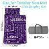 Personalized Toddler Nap Mat, Custom Name Kids Sleeping Bag, Daycare Nap Mat with Pillow and Blanket, Nap Mats for Preschool Kindergarten, Toddler Sleeping Bag Rolled Slumber Bags - Style 05 view 3
