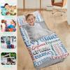 Personalized Toddler Nap Mat, Custom Name Kids Sleeping Bag, Daycare Nap Mat with Pillow and Blanket, Nap Mats for Preschool Kindergarten, Toddler Sleeping Bag Rolled Slumber Bags - Style 20 view 2