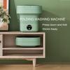 Foldable Travel Washing Machine 12 * 6 * 12in Small Washer 8L Space Saver Portable Washing Machine Clean Laundry Anywhere For Tiny Spaces(Purple) view 2