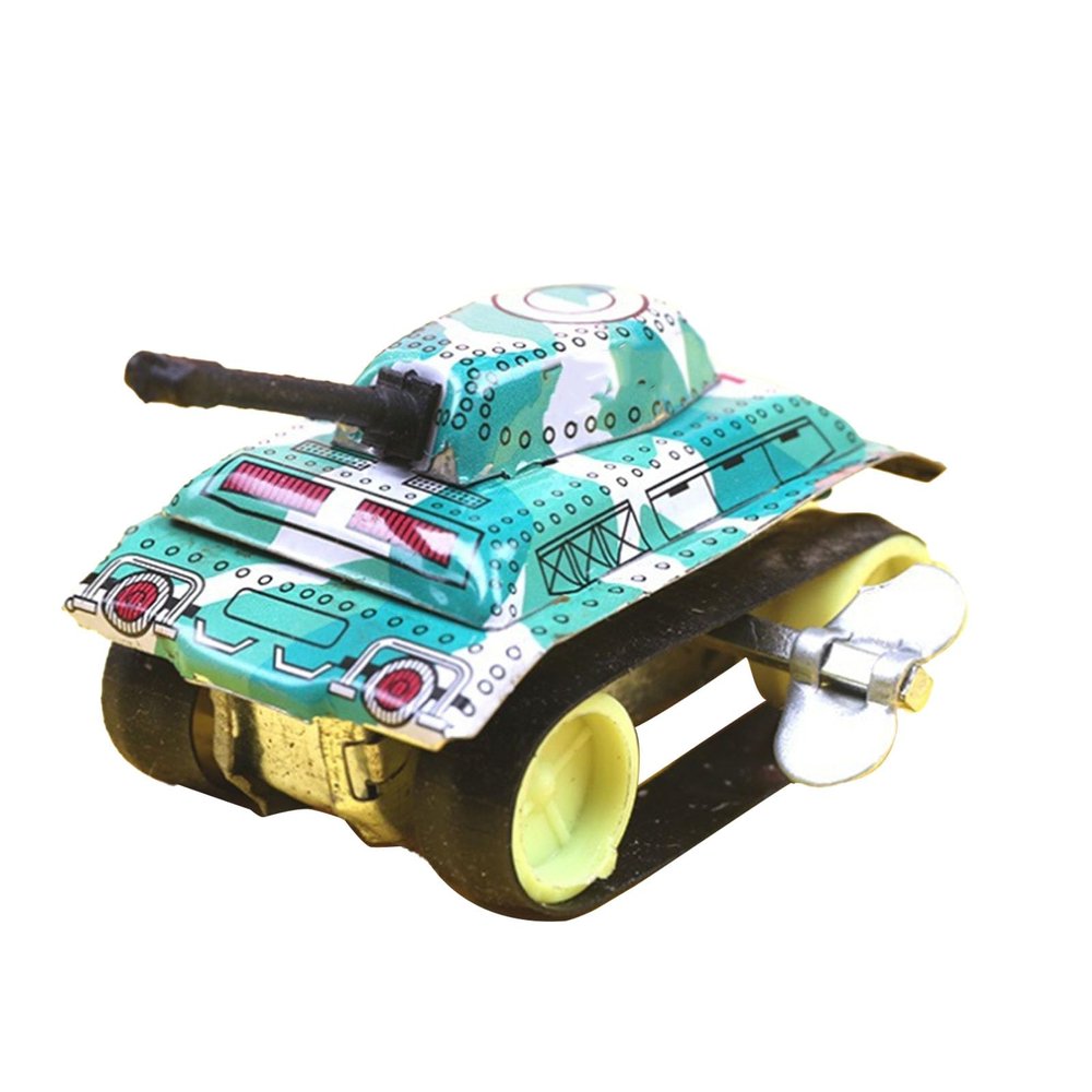 Keenso Nostalgic Wind Up Toy, Classic Retro Vehicle Model Toy Car with Premium Iron Material, Educational Learning Toy for Kids