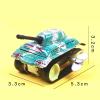 Keenso Nostalgic Wind Up Toy, Classic Retro Vehicle Model Toy Car with Premium Iron Material, Educational Learning Toy for Kids view 2