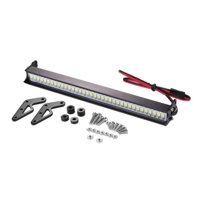 1/10 RC Car Roof Lamp 36 LED Light Bar 148mm for Traxxas Trx4 Axial SCX10 90046 90060 SCX24 1/10 RC Crawle Car Part Accessory(B)
