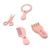 EHJRE Wooden Makeup Toy Set Role Play Games,Educational Activities,Pretend Play Salon Toy,Kids Makeup Kits for Halloween Girls view 3