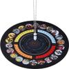 CRASPIRE Pendulum Pad Making Kits Dowsing Divination Astrology Mats Rubber Altar Pendulum Mat Tarot Card Pads Boho with Opalite Pointed Pendants Metaphysical Message Board for Divining Decoration view 1
