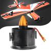 70mm EDF Kit with QX-6 Blade Motor Duct Fan High Speed for RC Airplane Black 1 Piece view 3