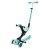 Globber - GO UP Deluxe Lights - 3-wheel evolutionary scooter with seat, for children from 15 months to 6 years old, mint green view 3