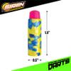 Siren Ultra High Performance Darts Refill  20 Half-Darts Refills for Siren Ultra Long Range Blasters, Solid EPP Foam Body, Compatible with Most Half-Dart Magazines view 3