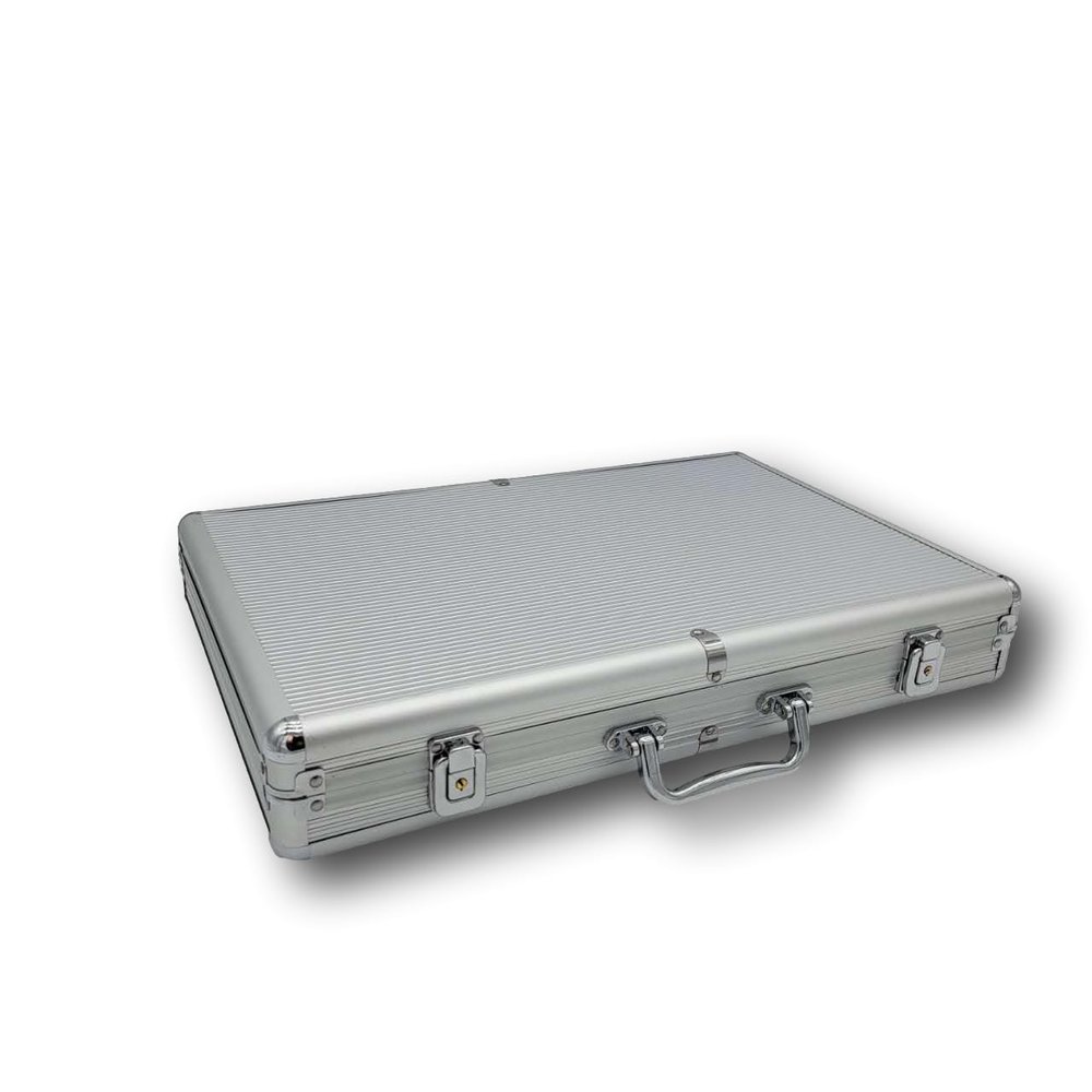MRC POKER Aluminum Poker Chip Case (650 chips Aluminum Case)
