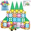 PicassoTiles 101 Piece Magnetic Tile Building Blocks Set with Durable Storage Bag STEM Educational Construction Magnet Toy Kit for Toddlers Preschool Kids Boys Girls Age 3 Plus Indoor Learning PT06 view 1