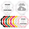 100-1000 Custom Plastic Chips,5 Available in 9 Colors,Double Sided Full Color PrintRush Production Available!Add Your Own Design,Personalized Image or Text on Chip (White, 40MM) view 2