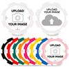100-1000 Custom Plastic Chips,5 Available in 9 Colors,Double Sided Full Color PrintRush Production Available!Add Your Own Design,Personalized Image or Text on Chip (White, 37MM) view 2