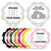 100-1000 Custom Plastic Chips,5 Available in 9 Colors,Double Sided Full Color PrintRush Production Available!Add Your Own Design,Personalized Image or Text on Chip (Blue 40MM) view 2