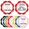 100-1000 Custom Plastic Chips,5 Available in 9 Colors,Double Sided Full Color PrintRush Production Available!Add Your Own Design,Personalized Image or Text on Chip (Red, 37MM) view 2