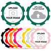 100-1000 Custom Plastic Chips,5 Available in 9 Colors,Double Sided Full Color PrintRush Production Available!Add Your Own Design,Personalized Image or Text on Chip (Green, 40MM) view 2