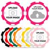 100-1000 Custom Plastic Chips,5 Available in 9 Colors,Double Sided Full Color PrintRush Production Available!Add Your Own Design,Personalized Image or Text on Chip (Rose Red, 40MM) view 2