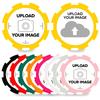 100-1000 Custom Plastic Chips,5 Available in 9 Colors,Double Sided Full Color PrintRush Production Available!Add Your Own Design,Personalized Image or Text on Chip (Yellow, 40MM) view 2