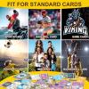 1200 Counts Card Sleeves Top Loaders for Trading Cards, Penny Soft Sleeve Baseball Card Sleeve Protectors Fit for Sports Cards, Football,Game Cards view 3