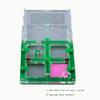 ZWSYQXIU Ant Habitat Ant Farm Ant Castle Acrylic Ant Farm DIY Family Study Ant Behavior Ant Castle Moisturizing Natural Eco Display Box Ant Nest Ant House Ant Nest Farm(White) view 2