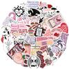 ZouAimiao 50 PCS Book Stickers for Kindle, Bookish Sticker Pack for IPAD, Laptop, Ebook Readers Water Bottle Cute Waterproof Vinyl Decals Girls Smut Romance view 1