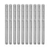 10pcs RC Motor Rod Shaft, Silver Stainless Steel, 4mm Diameter 60mm Length, Brushless Motor Shaft with 3 Flat Positions, Ideal for RC Car, Boat and Model Aircraft, view 1