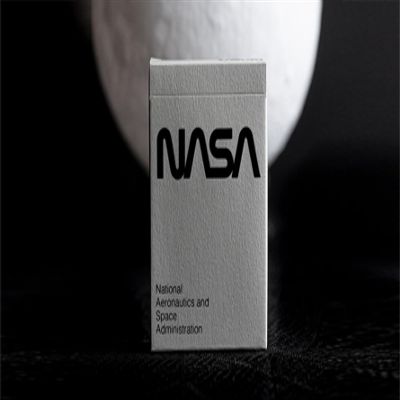 Murphy's Magic Supplies, Inc. Silver Foil NASA Worm Playing Cards