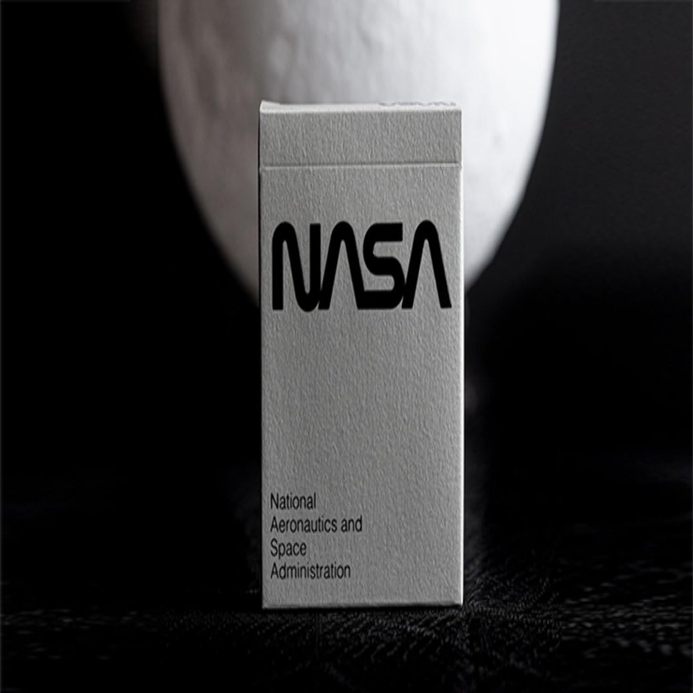 Murphy's Magic Supplies, Inc. Silver Foil NASA Worm Playing Cards