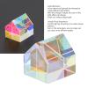 Goshyda Color Prism, Color Crystal Faceted Optical Prism Beam Splitter Light Refracting Photography Science Glass Prisms, Art Ornament view 3
