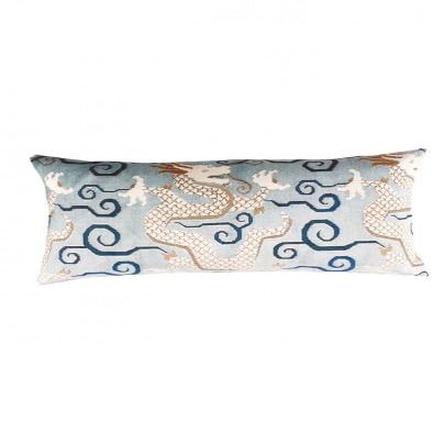 PASARGAD Turkish Fine Silk Style Pillow 16"x24"