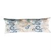 PASARGAD Turkish Fine Silk Style Pillow 16"x24" view 1