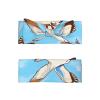 Comfortable Soft Stylish Designs Flying Seagulls Baby Head-Mounted Bow Elastics Wide Headbands for Newborn view 2