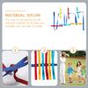 CATIEBYE Safety Walking Rope for Toddlers Durable Preschool Traction Leash Lightweight Boy Girl Walking Assistant for Daycare and Group Outings Bright Color for Easy Visibility view 4