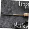STOBAZA 4pcs Replacement Witch Broom Rods Plastic Broom Pole Connection for Halloween Cosplay Accessories Easy Threaded Design for and Use view 2
