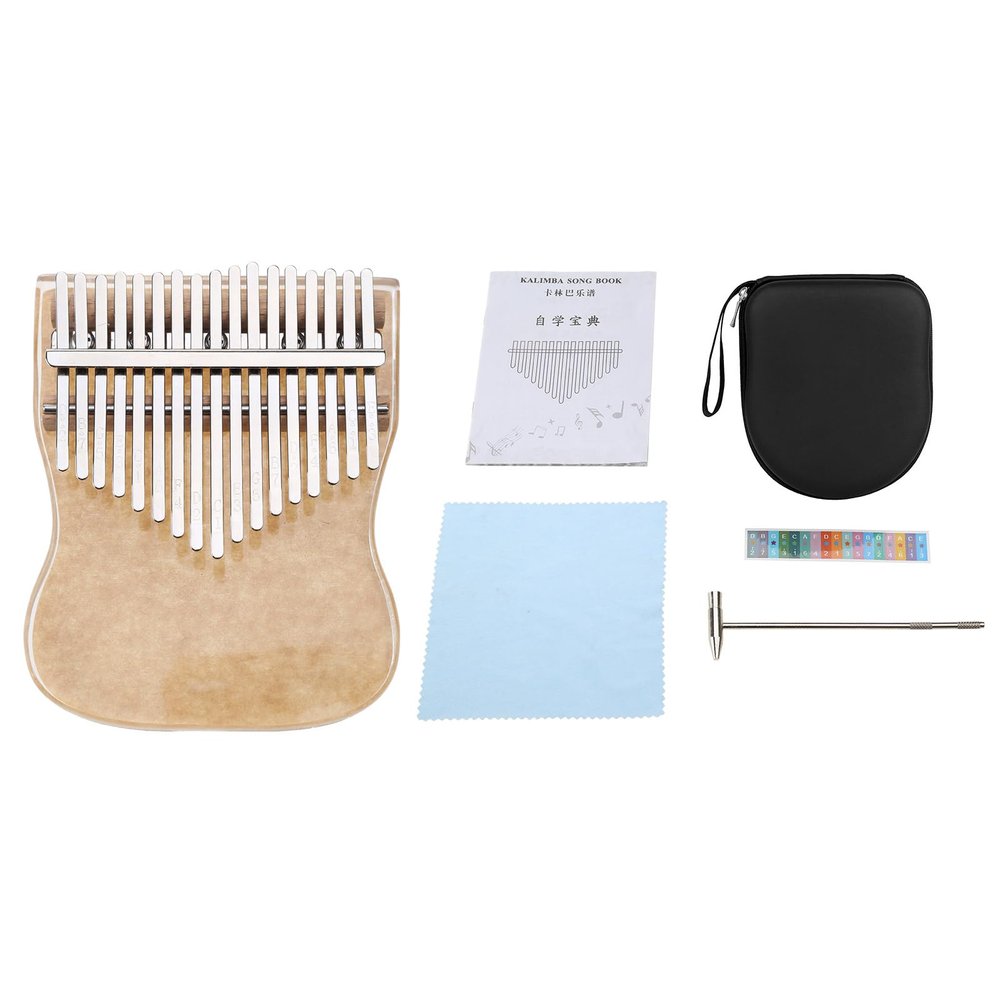 17 Keys Thumb Piano Portable Finger Piano Easy To Learn Professionals Beginners Piano Gifts