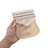 17 Keys Thumb Piano Portable Finger Piano Easy To Learn Professionals Beginners Piano Gifts view 2