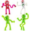 4Pcs Christmas Pop Tube Sensory Toys,Grenn Monster Telescopic Suction Fidget Toys for Kids Toddler with ADHD or Autism,Christmas Stocking Stuffers Party Favors Gifts Idea for Boys Girls view 1