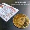 2025 Stocking Stuffers for Kids Christmas Gifts Ideas, Santa Claus Lost Sleigh Drivers License ID & Golden Wishing Coins sets, Funny Christmas Gifts for Kids, Toddler, Children, Boys, Girls ( Age 3 4 5 6 7 8 Years Old ) view 3