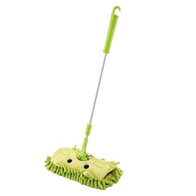 JWQFBC Kids Playful Floor Cleaning Set - Imaginative Pretend Toy, Green, as described