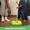 JWQFBC Kids Playful Floor Cleaning Set - Imaginative Pretend Toy, Green, as described view 4