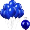 100 Pack Neon Blue Balloons - UV Party Decorations, Black Light Latex Fluorescent Glow Balloons for Birthday Decoration, Dark Party Supplies view 3