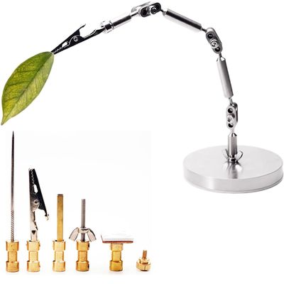 Action Figure Stand, Stop Motion Animation Set, Assembly Action Holder Base, Anchor Rigging System, Stainless Steel Rig Arm, with 5 Connections, for Figures, Clay Figures, Models