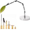 Action Figure Stand, Stop Motion Animation Set, Assembly Action Holder Base, Anchor Rigging System, Stainless Steel Rig Arm, with 5 Connections, for Figures, Clay Figures, Models view 1