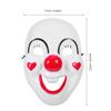 Amosfun 2pcs Clown Mask Adult Size with Adjustable Strap Full Face Mask Circus Party Costume Accessory 6.7 x 8.7 Inch view 2