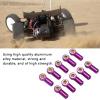10pcs RC Car Link Rod Ends,High Strength Aluminum M3 Metal Ball End Holder Replacement Parts for AXIAL SCX10 1/10 RC Car () view 4